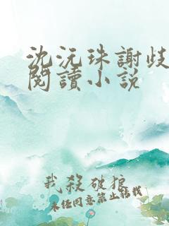 沈沅珠谢歧全文阅读小说