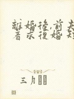 离婚后,前夫哭着求复婚 短剧