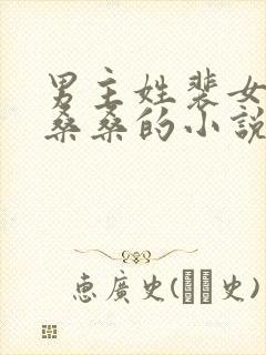 男主姓裴女主叫桑桑的小说