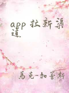 app 拉新渠道