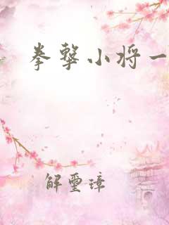拳击小将一步