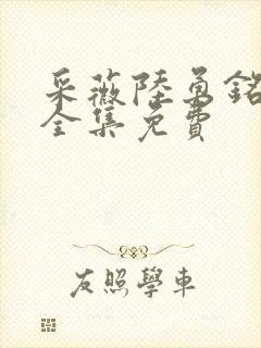 采薇陆勇铭小说全集免费