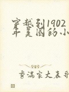 穿越到1902年美国的小说