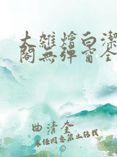大杂烩白洁笔趣阁无弹窗全本
