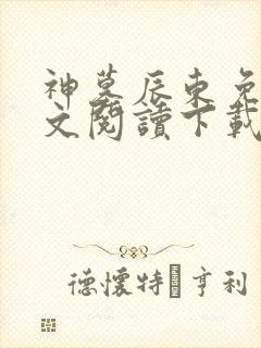 神墓辰东免费全文阅读下载