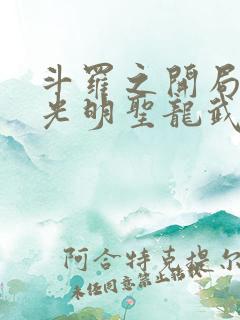斗罗之开局签到光明圣龙武魂