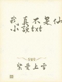 我真不是仙二代小说txt