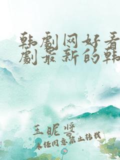 韩剧网好看的韩剧最新的韩剧韩剧排行榜
