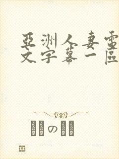 亚洲人妻电影中文字幕一区二区