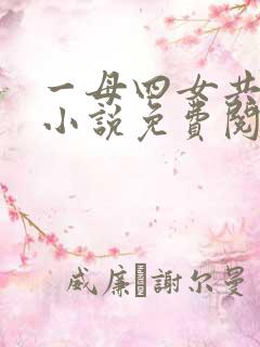 一母四女共一婿小说免费阅读