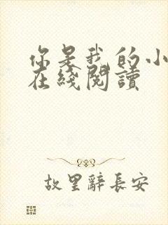 你是我的小确幸在线阅读