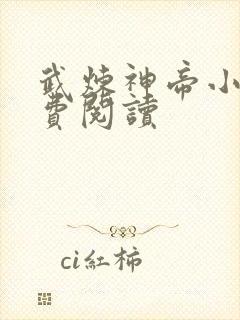 武炼神帝小说免费阅读