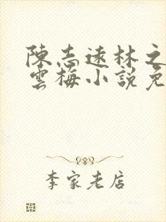 陈志远林之雅胡云梅小说免费阅读笔趣阁