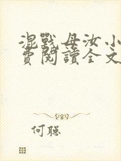 混战母汝小说免费阅读全文最新章节