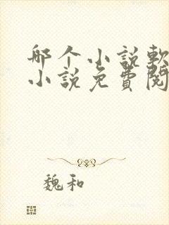哪个小说软件看小说免费阅读