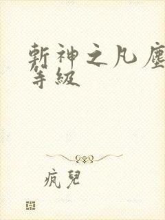 斩神之凡尘神域等级