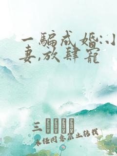 一骗成婚:小甜妻,放肆宠