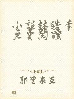 小说林皓李静怡免费阅读