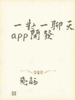 一对一聊天交友app开发
