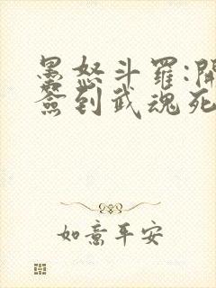 墨怒斗罗:开局签到武魂死神 墨怒斗罗:开局签到武魂死神