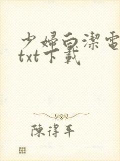 少妇白洁电子书txt下载
