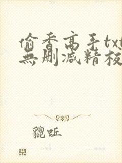偷香高手txt无删减精校全本下载