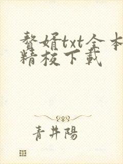 赘婿txt全本精校下载