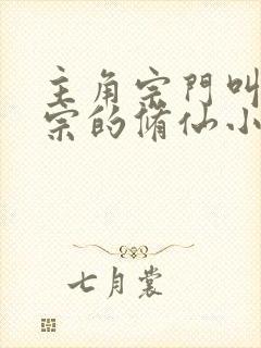 主角宗门叫天魔宗的修仙小说