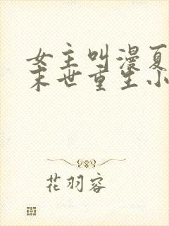 女主叫漫夏末的末世重生小说名字 女主叫漫夏末的末世重生小说名字