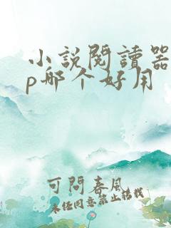 小说阅读器app哪个好用 小说阅读器app哪个好用