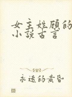 女主姓顾的重生小说古言