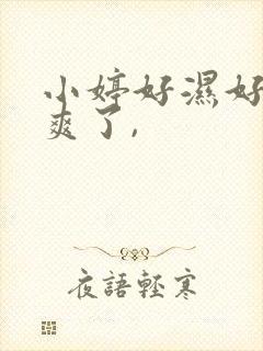 小婷好湿好紧太爽了,
