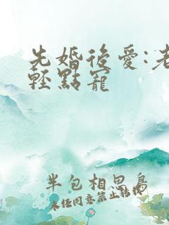先婚后爱:老公轻点宠