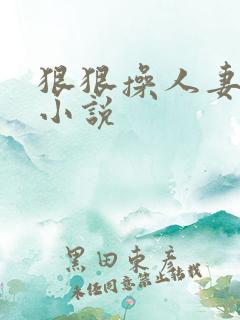 狠狠操人妻出轨小说