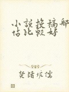 小说投稿哪个网站比较好
