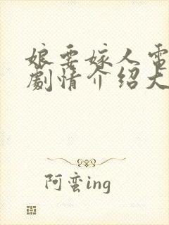 娘要嫁人电视剧剧情介绍大结局