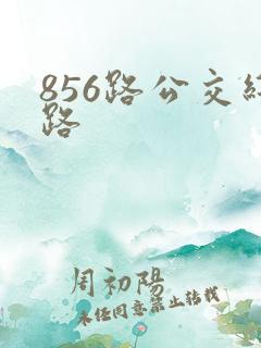 856路公交线路