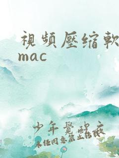 视频压缩软件 mac