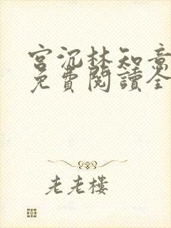 宫沉林知意小说免费阅读全文