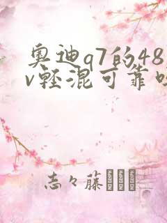 奥迪q7的48v轻混可靠吗