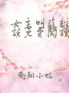 女主叫苏离的小说免费阅读
