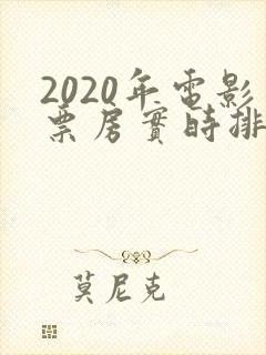 2020年电影票房实时排行榜