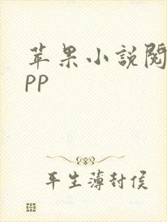 苹果小说阅读app