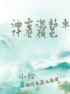 油电混动车牌是什么颜色