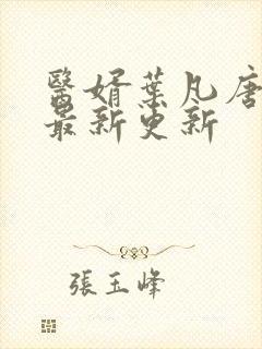 医婿叶凡唐若雪最新更新