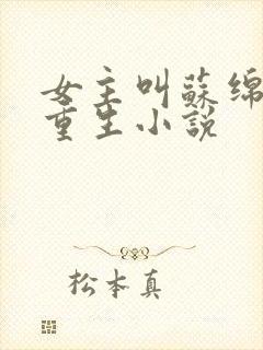 女主叫苏绵绵的重生小说
