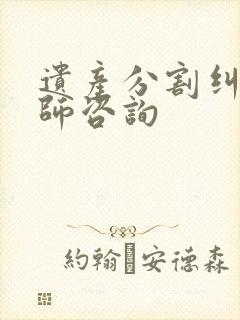 遗产分割纠纷律师咨询