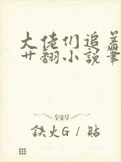 大佬们追着让我艹翻小说笔趣阁免费阅读