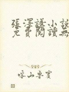 张泽谦小说全文免费阅读无弹窗
