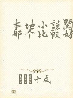 本地小说阅读器哪个比较好